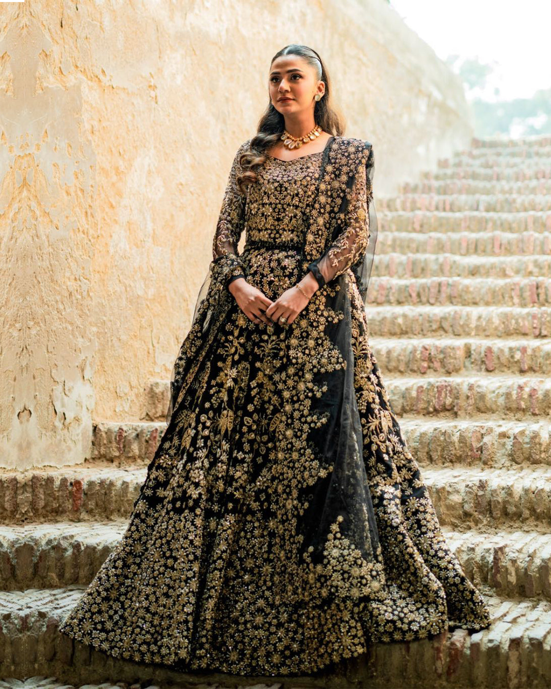 Saad Bin Shahzad client lookbook bridal look